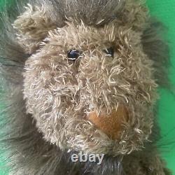 ULTRA RARE HTF Jellycat Brown Wild Thing Lion Bean Plush Floppy Stuffed Animal