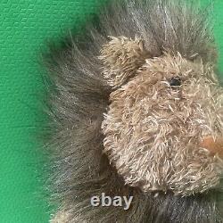 ULTRA RARE HTF Jellycat Brown Wild Thing Lion Bean Plush Floppy Stuffed Animal