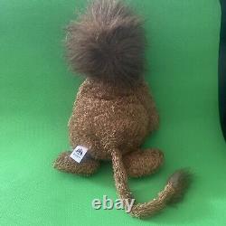 ULTRA RARE HTF Jellycat Brown Wild Thing Lion Bean Plush Floppy Stuffed Animal