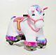 Unicorn Pony Horse Plush Stuffed Toy. Gift For Kids. 6-v Battery Powered Ride On