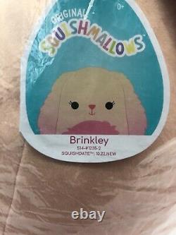 UNRELEASED Squishmallow Brinkley Bunny Hombre 14 Pink Belly 10/22 Date Plush