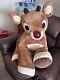 Very Rare 36 Build A Bear Jumbo Store Display Rudolph