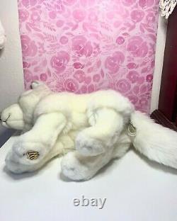 VERY RARE Ganz Webkinz Signature Arctic Fox Plush NO CODE Stuffed Animal