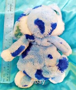 VERY RARE! NIGHTY THE DOG YAWNIES Blue 1987 Irwin Toy Yawning Plush