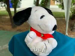 VERY RARE Vintage 1968 McDonalds Japan Snoopy 6 Plush Stuffed Animal Toy