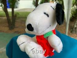 VERY RARE Vintage 1968 McDonalds Japan Snoopy 6 Plush Stuffed Animal Toy