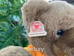VERY RARE Vintage 1987 Nabisco Butterfinger Teddy Bear Plush Stuffed Animal Toy