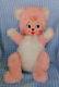 Vhtf Vintage 17 Rushton Rubber Face Pink Plush Chubby Happy Teddy Bear Ec