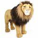 Viahart Laurent The Lion 36 Inch Stuffed Big Cat Standing Animal Plush