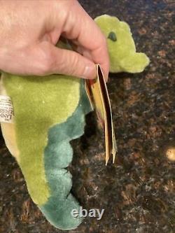 VINTAGE 1988 The Land Before Time Ducky PLUSH Stuffed Animal With Original Tag