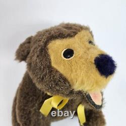 VINTAGE ANIMAL FAIR GUS BROWN TEDDY BEAR STUFFED ANIMAL PLUSH TOY With BOOKLET