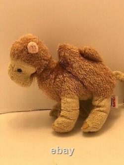 VINTAGE Cute Stuffed Animal Plush Brown Camel By Ganz real Trusty Companion 7