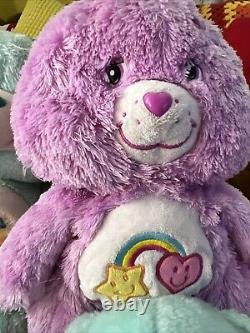 VINTAGE LOT OF 8 CARE BEARS STUFFED ANIMAL PLUSH Some Old Retro