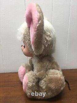 VINTAGE RUSHTON RUBBER FACE PLUSH MOUSE STUFFED ANIMAL DOLL With Tag