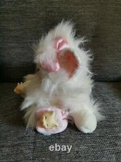 VINTAGE rubber face stuffed animal 1980'S DAN DEE kitty SURPRISE MOM cat PLUSH