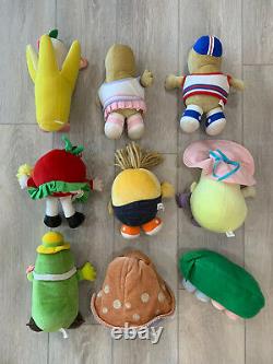 VTG 1980's Avon Somersaults Pals Stuffed Animals Plush Toy Collection Lot of 9