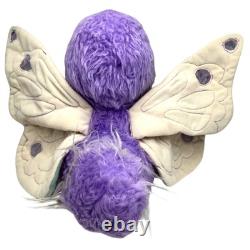 VTG 1985 Wonder Whims Purple Butterfly Boo Doll, Plush Stuffed Animal Toy, RARE