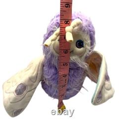 VTG 1985 Wonder Whims Purple Butterfly Boo Doll, Plush Stuffed Animal Toy, RARE