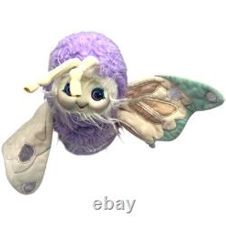 VTG 1985 Wonder Whims Purple Butterfly Boo Doll, Plush Stuffed Animal Toy, RARE
