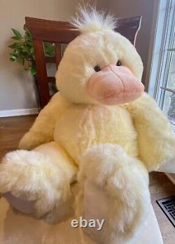 VTG Commonwealth Jumbo 33 Yellow Duckling 1994 Plush Stuffed Animal Easter