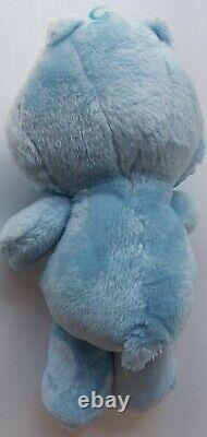 VTG Kenner Care Bears Grumpy Bear Plush 13 Stuffed Animal withBox 1983