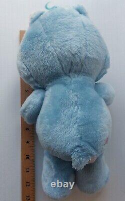 VTG Kenner Care Bears Grumpy Bear Plush 13 Stuffed Animal withBox 1983