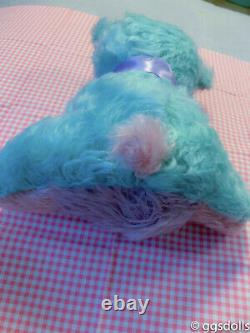VTG Rushton Happy Bear Multi-Colored Plush Rubber Face Stuffed Animal