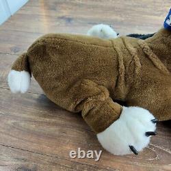 VTG Starter Brand Plush Hound Dog Stuffed Animal Blue Hat Extremely Rare HTF