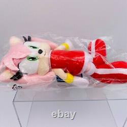 Very Rare SEGA Sonic the Hedgehog Amy Rose Stuffed Plush doll SAN-EI