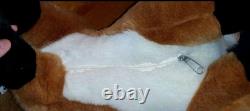 Very rare HTF Aurora A&A fox plush Stuffed Animal with zipper NWT