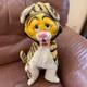 Vintage 18 Bijou/reliable/rushton Plush Rubber Faced Tiger Stuffed Animal 50s