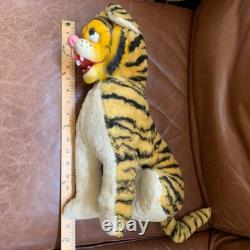 Vintage 18 Bijou/Reliable/Rushton Plush Rubber Faced Tiger Stuffed Animal 50s