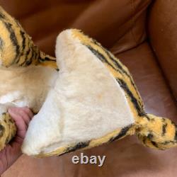 Vintage 18 Bijou/Reliable/Rushton Plush Rubber Faced Tiger Stuffed Animal 50s