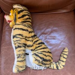 Vintage 18 Bijou/Reliable/Rushton Plush Rubber Faced Tiger Stuffed Animal 50s