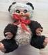 Vintage 1950 Gund Rubber Face Plush Animal Panda Growler 12 Rushton Style Cute
