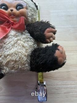 Vintage 1950 Gund Rubber Face Plush Animal Panda Growler 12 Rushton Style Cute
