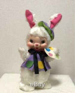 Vintage 19501960s Rushton Plush Doll RUBBER FACE Painter rabbit