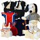 Vintage 1968 Snoopy 20 Plush Stuffed Animal 8 Outfits Tuxedo Ref Skier Sweaters