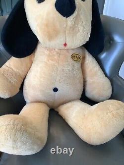 Vintage 1971 HENRY Plush Puppy Dog Doll Stuffed Animal Jumbo XLarge 40