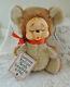 Vintage 1978 Rushton 9 Plush Brown Crying Teddy Bear W Booklet And Body Tag