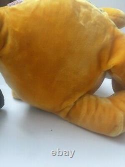 Vintage 1981 Garfield LARGE Plush Stuffed Animal 28 Rare With T Shirt USA