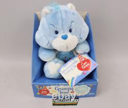 Vintage 1984 Kenner Care Bears Grumpy Bear Plush Stuffed Animal 13 NIB withTag