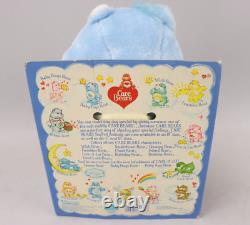 Vintage 1984 Kenner Care Bears Grumpy Bear Plush Stuffed Animal 13 NIB withTag