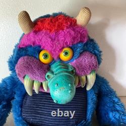 Vintage 1985 My Pet Monster Plush AmToy Big 24 Original Stuffed Animal No Cuffs