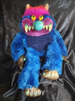 Vintage 1985 My Pet Monster Plush AmToy Big 24 Original Stuffed Animal No Cuffs