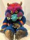 Vintage 1985 My Pet Monster Plush Amtoy Big 24 Original Stuffed Animal Withcuffs