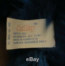 Vintage 1986 AmToy MY PET MONSTER 24 Plush Doll Toy Stuffed Animal NO HANDCUFFS