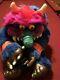 Vintage 1986 Amtoy American Greetings My Pet Monster Plush Stuffed -with Cuffs