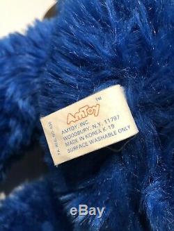 Vintage 1986 Amtoy My Pet Monster Large Plush Stuffed Animal 25 No Handcuffs