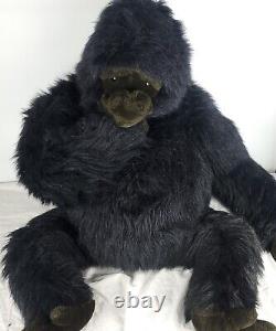 Vintage 1986 Dakin Gorilla Koko 26 Plush Realistic Animal Gorilla Foundation